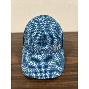 Under Armour Youth Blue Dots Running Hat Light Adjustable 1291111 Cap Active